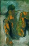 Weib, 2002, Öl auf Leinwand, 35 x 22 cm